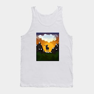 deer in sunlight Tank Top